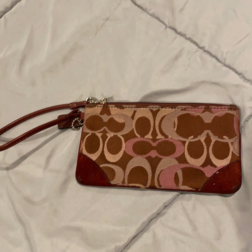 Coach wristlet